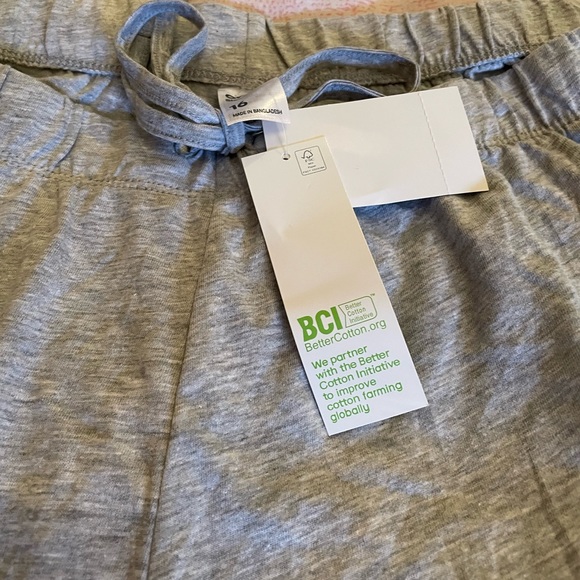 Ladies Pale Grey Lounge/Sleep Pants - Picture 2 of 3